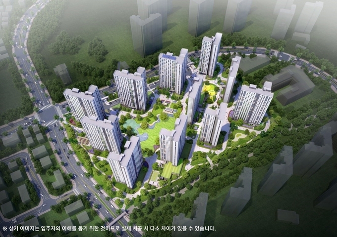 화성 힐스테이트 봉담_조감도