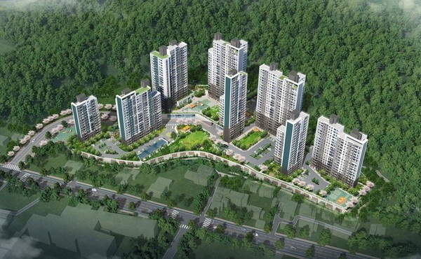 괴산 서해그랑블 테라티움 조감도.(사진=괴산 지역주택조합/ 가칭)