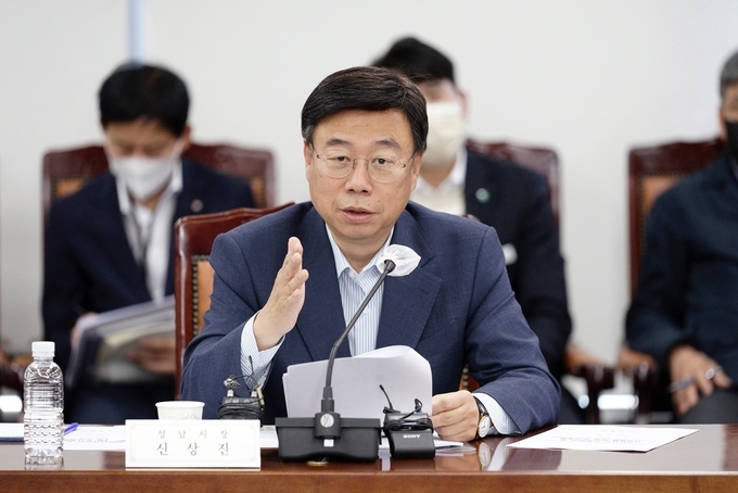 신상진 성남시장 “1기 신도시 재정비 용역기간 앞당겨 속도내야”