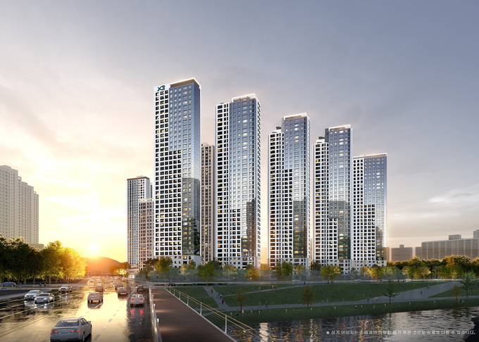 철산자이 브리에르 투시도(석경)
