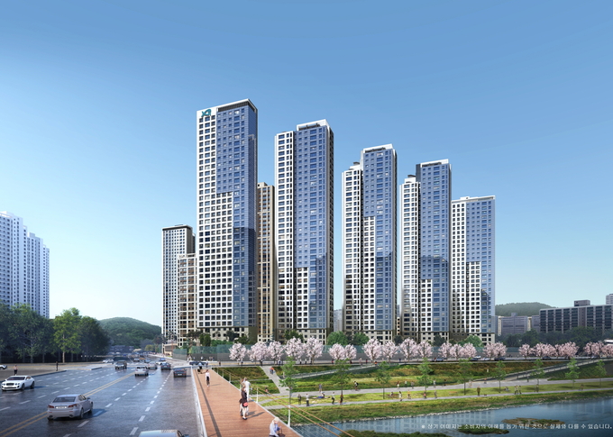 철산자이 브리에르 투시도