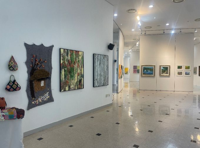 천안예술의전당 문화센터 1층 전시실 전경