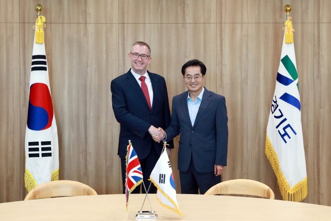 콜린 크룩스(Colin Crooks) 주한 영국대사 접견