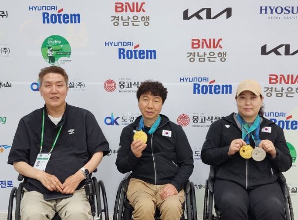 강릉시청 장애인사격부, 금빛 총성을 울리다!