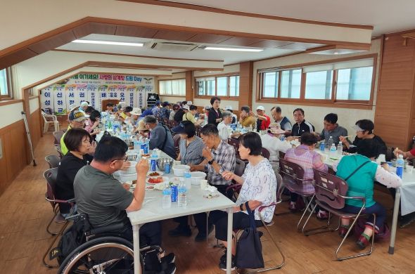 한국지체장애인협회 경기도협회 오산시지회, 삼계탕 나눔 활동 전개