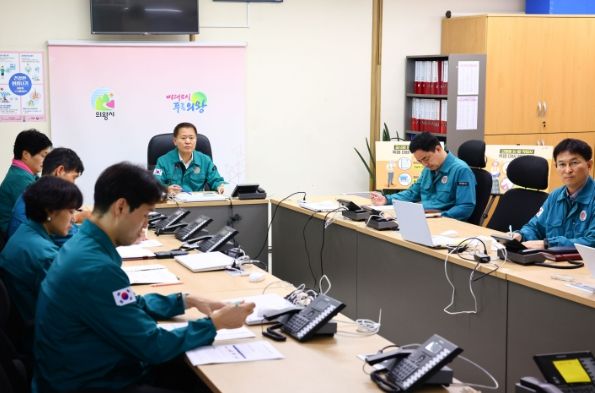 의왕시, 2일 오전 9시 폭염 비상 1단계 가동