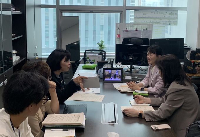 황세주 경기도의원, 사회복지 종사자 처우개선비 확대 등 현장목소리 실무진에 건의