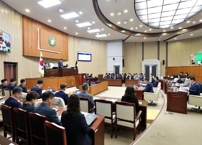 의왕시의회, 제307회 임시회 개회