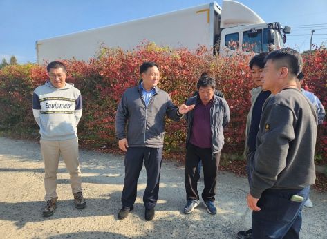 경기도의회 고준호 의원, 위험도로 개선 위해 파주시 조리읍 현장에서 해법 모색