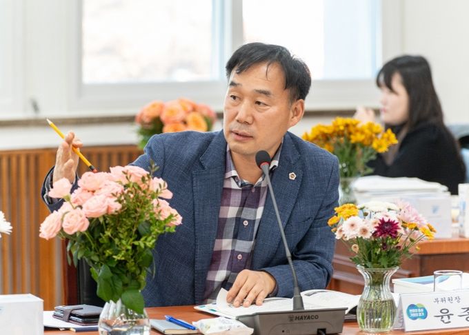 경기도의회 농정해양위원회 부위원장 윤종영 의원(국민의힘, 연천)