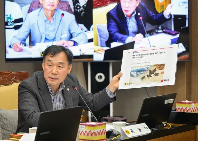 경기도의회 농정해양위원회 부위원장 윤종영 의원(국민의힘, 연천)