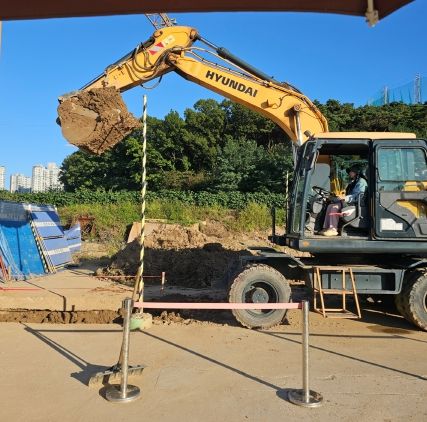 중장비 자격증 취득 교육 사진