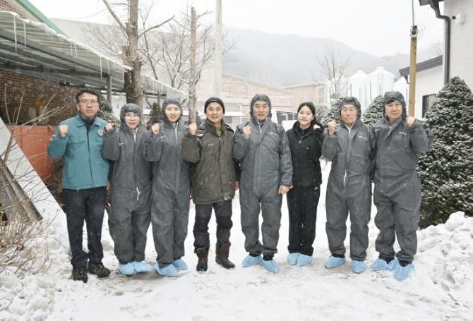 포천시, 관내 축산분야 우수시설 설치 선도농가 방문