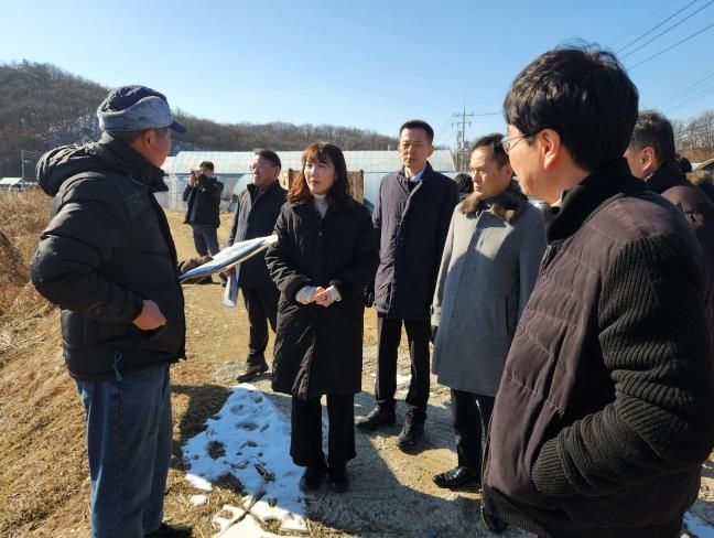 경기도의회 이인애 의원, 공릉천 지방하천정비사업 관련 현장 방문