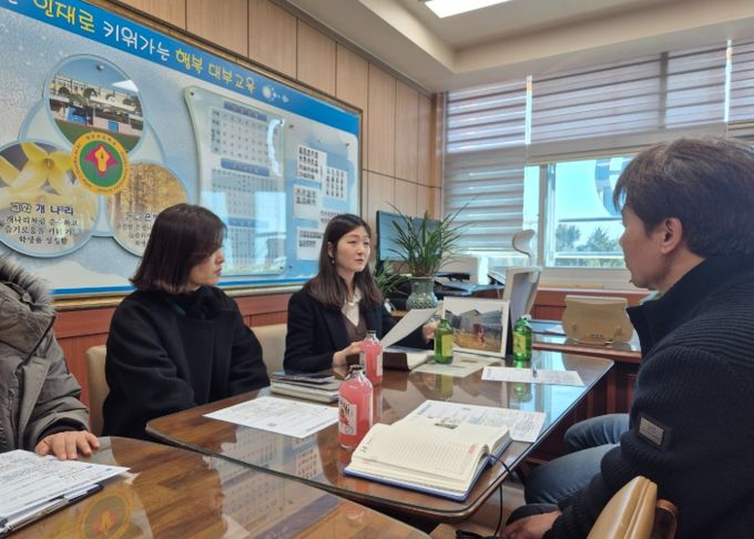 장윤정 의원, 안산 대부도 지역 학교 순회…교육 현안 청취