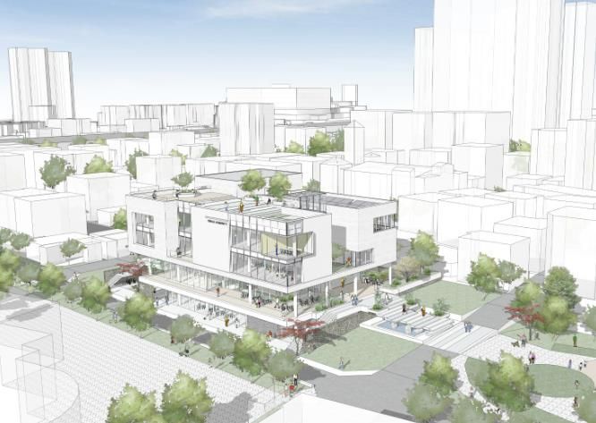 용인특례시 신갈오거리 공유플랫폼 조감도