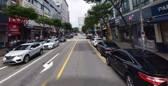 불법주정차 현장