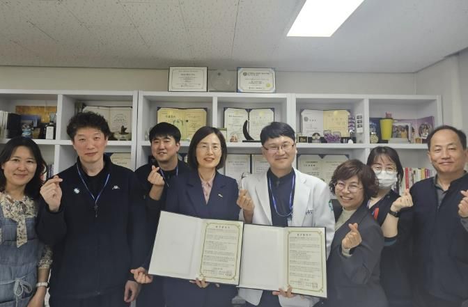 용인시농업기술센터는 24일 경기도립정신병원과 업무협약을 체결했다.