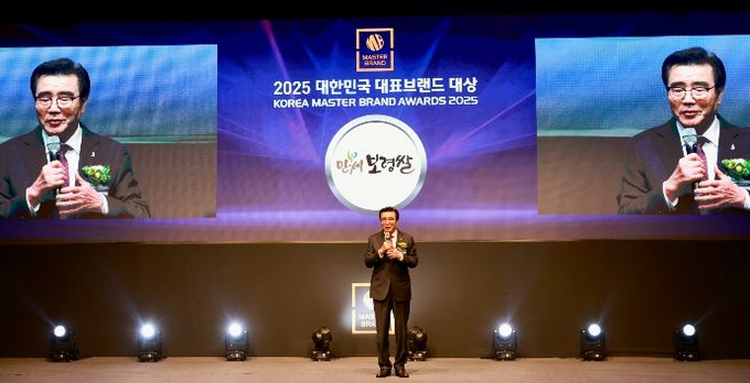 ‘만세보령쌀 삼광미골드’ 6년 연속 대한민국 대표브랜드 대상 선정