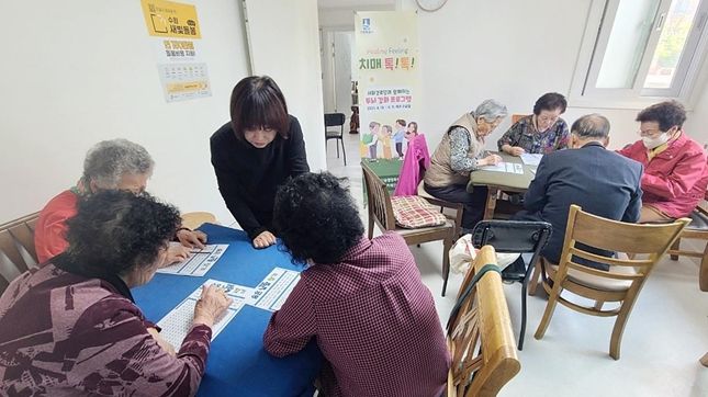 수원시 팔달구 화서1동, 서화경로당서 ‘두뇌강화 프로그램’실시