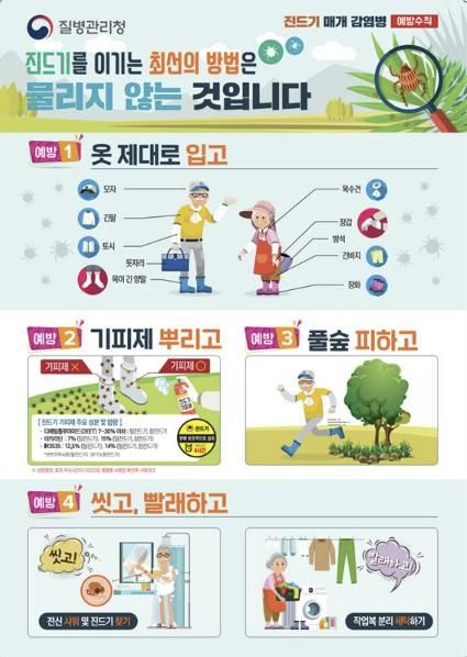 홍성군, 농번기 진드기 매개 감염병 주의