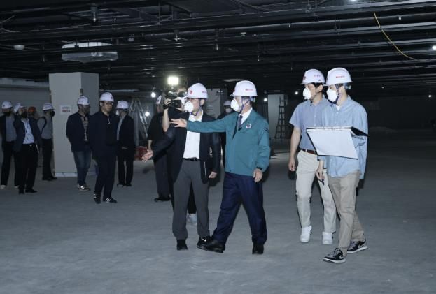 백경현 구리시장, '롯데마트 구리점' 6월 26일 개장 전 사전점검 나서