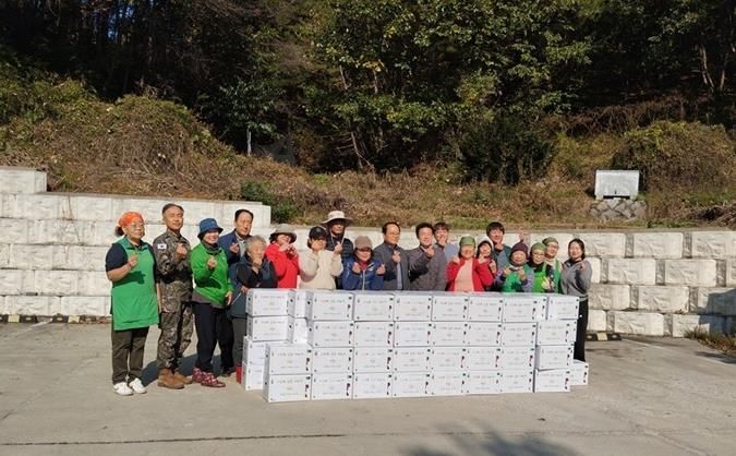 파주시 법원읍 새마을부녀회, 관내 취약계층에 사랑의 김장김치 나눔