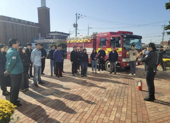 홍성군 광천읍, 실전같은 소방훈련으로 위기 대응력 강화
