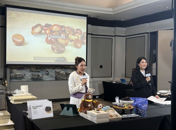 공주알밤 베트남 수출에 이어 유기농 블루베리 태국 첫 수출