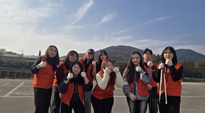 자원봉사활동 릴레이