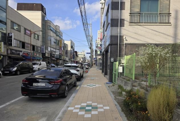 예산읍 산성리 역전로 전경