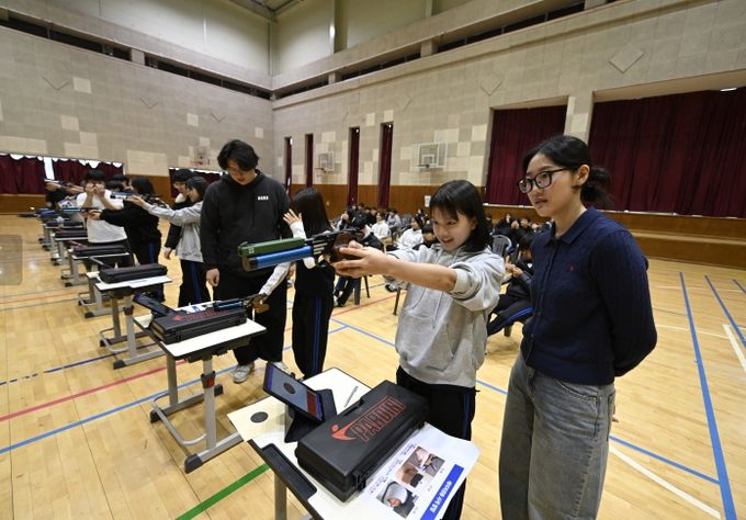 남원시 사격 국가대표 양지인 선수 모교 방문