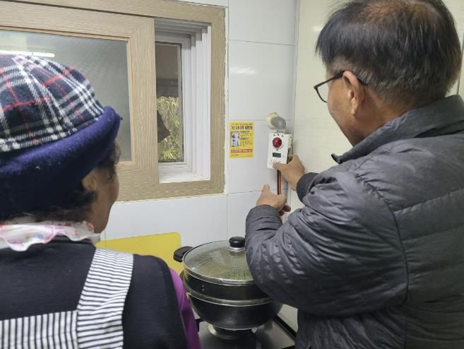 홍성군 갈산면, 취약계층 동절기 안전 강화