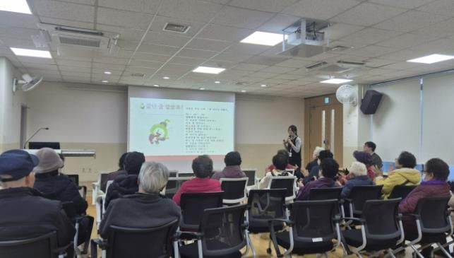 동두천시보건소, 감염병고위험군 대상 동절기 감염병 예방교육 실시