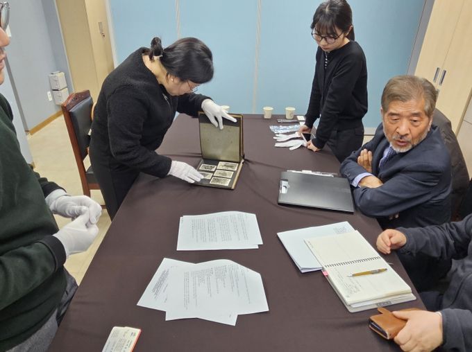 계룡시 기증 유물 상태진단 및 감정평가 실시