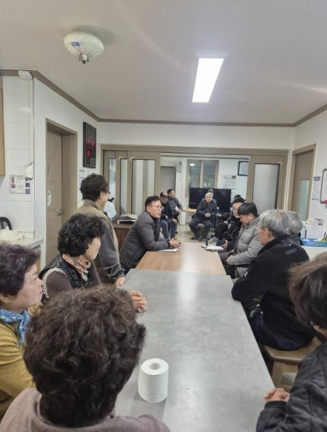 가평군 상면, 연말 경로당 순회하며 안부 살펴