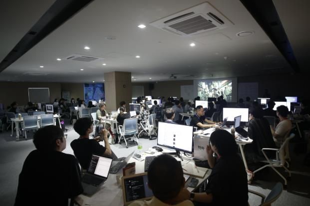 ‘AI영상교육센터부천’에서 AI 활용 영상 제작 강의가 이뤄지고 있다.