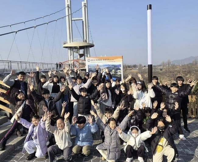 (재)연천군청소년육성재단(청소년문화의집) 연천군 청소년들 '윈터 그린베이 클래스' 위탁 프로그램 주말체험 성료