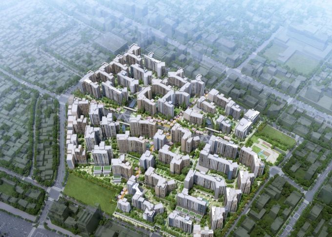 신흥1 재개발 정비사업 조감도