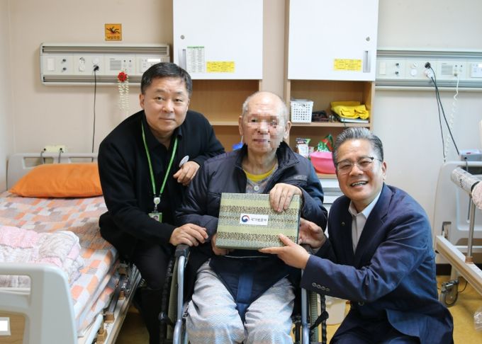 경기북부보훈지청, 연말계기 국가보훈부 장관 명의 위문 실시