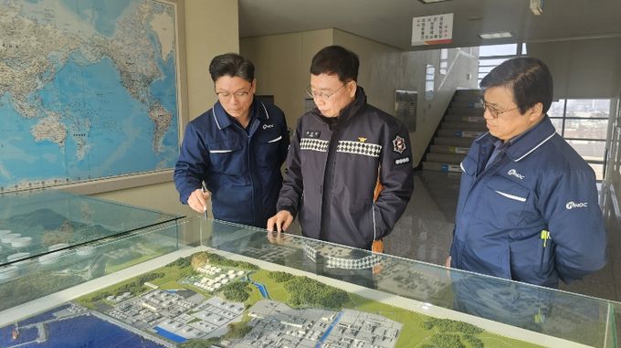 서산소방서, 한국석유공사 서산지사 방문... 중점관리대상 현지 지도 실시