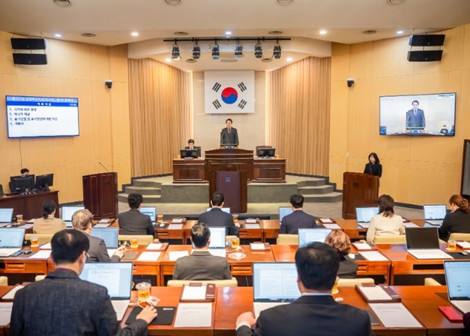 남양주시의회, 제317회 임시회 개회