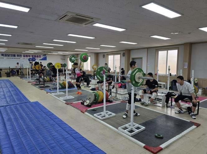 전지훈련팀 훈련 모습