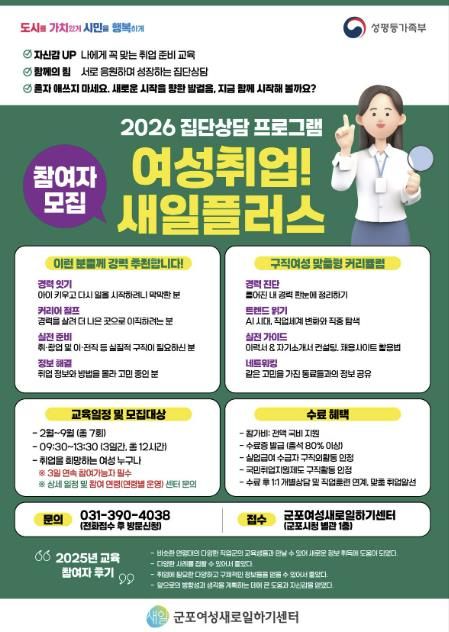 여성취업집단상담