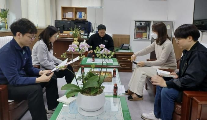 홍성군 홍동면, 위기가정 지원을 위한 사례회의 개최