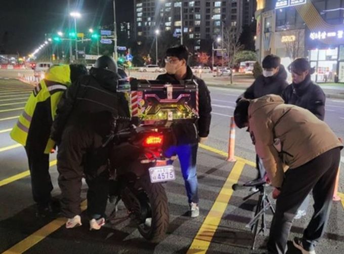 파주시, 3월 9일 이륜차 소음·불법개조 합동단속 실시