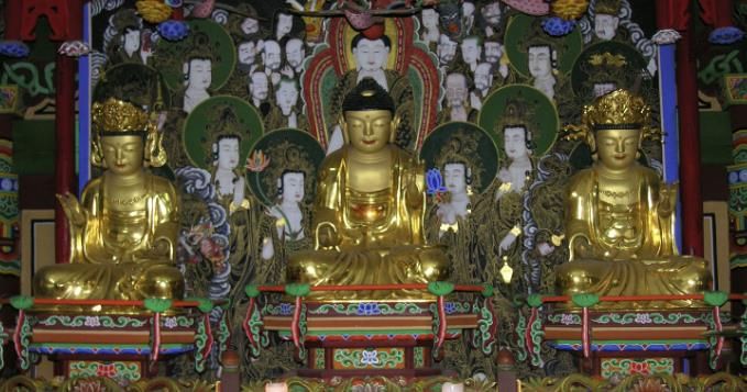 '홍성 용봉사 목조여래삼존상' 道 문화유산 신규지정