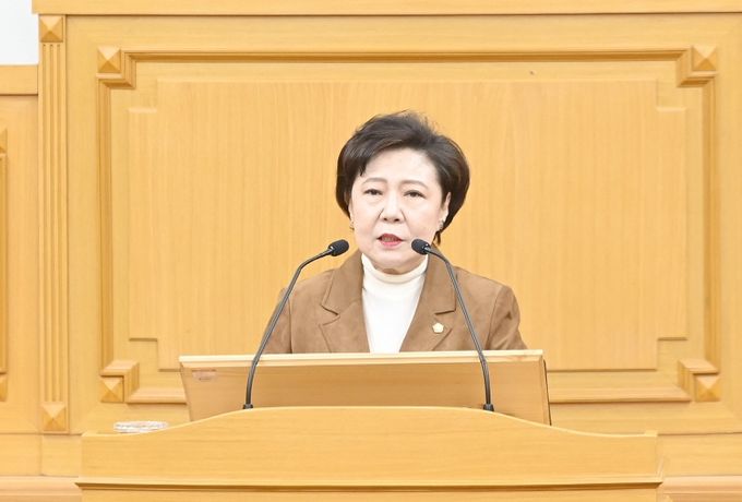 파주시의회 윤희정 의원 5분 자유발언…