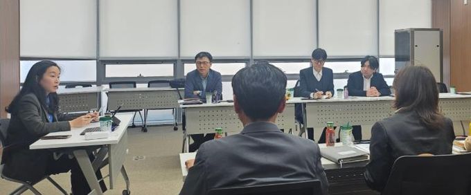 이지윤 충남도의원, 탕정고 신설 추진 상황 중간 점검