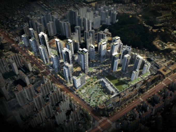 선도지구 조감도